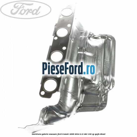 Garnitura galerie evacuare Ford Transit 2006-2014 2.2 TDCi 130 cp QWFA diesel