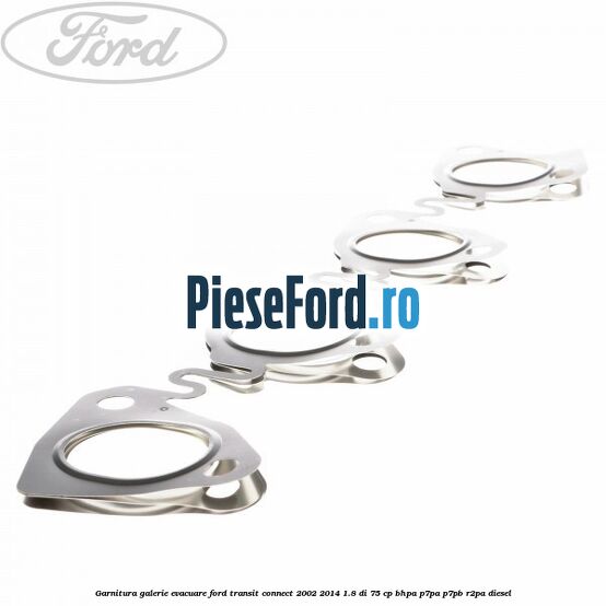 Garnitura galerie evacuare Ford Transit Connect 2002-2014 1.8 Di 75 cp BHPA, P7PA, P7PB, R2PA diesel
