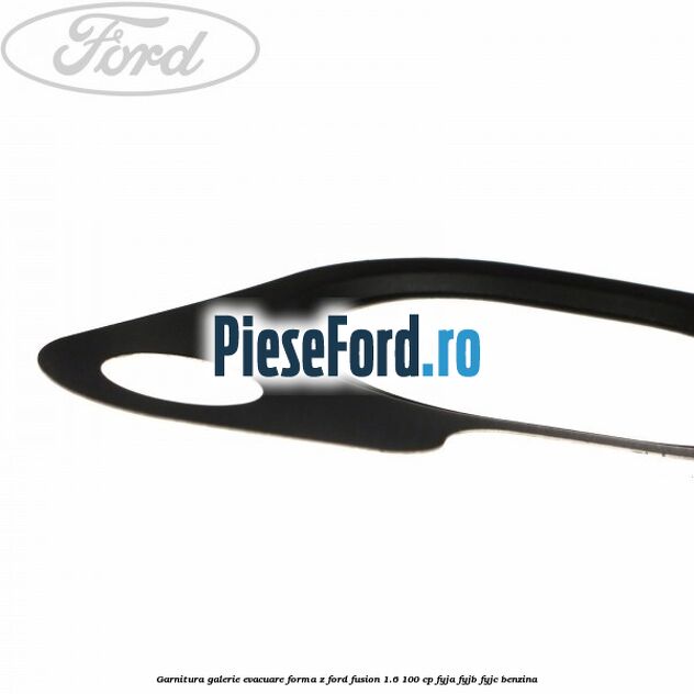 Garnitura, galerie evacuare forma z Ford Fusion 1.6 100 cp FYJA, FYJB, FYJC benzina