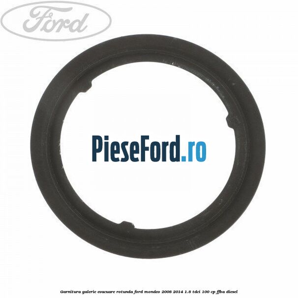 Garnitura, galerie evacuare rotunda Ford Mondeo 2008-2014 1.8 TDCi 100 cp