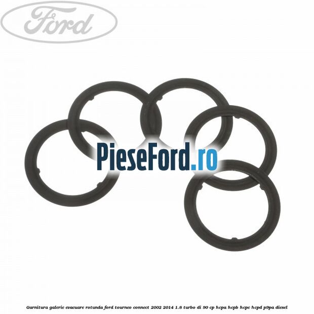 Garnitura, galerie evacuare rotunda Ford Tourneo Connect 2002-2014 1.8 Turbo Di 90 cp HCPA, HCPB, HCPC, HCPD, P9PA diesel