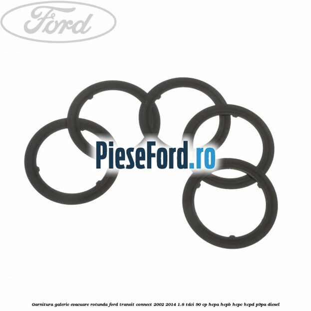 Garnitura, galerie evacuare rotunda Ford Transit Connect 2002-2014 1.8 TDCi 90 cp HCPA, HCPB, HCPC, HCPD, P9PA diesel