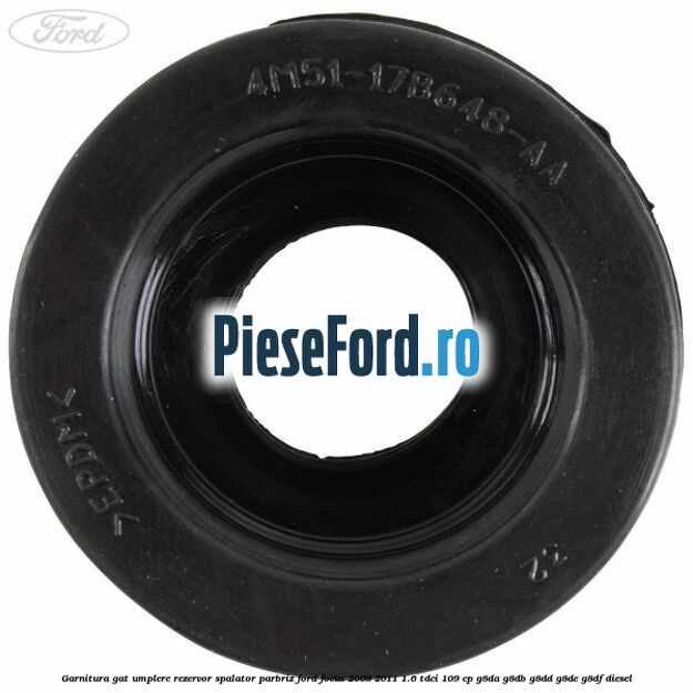 Garnitura gat umplere rezervor spalator parbriz Ford Focus 2008-2011 1.6 TDCi 109 cp G8DA, G8DB, G8DD, G8DE, G8DF diesel