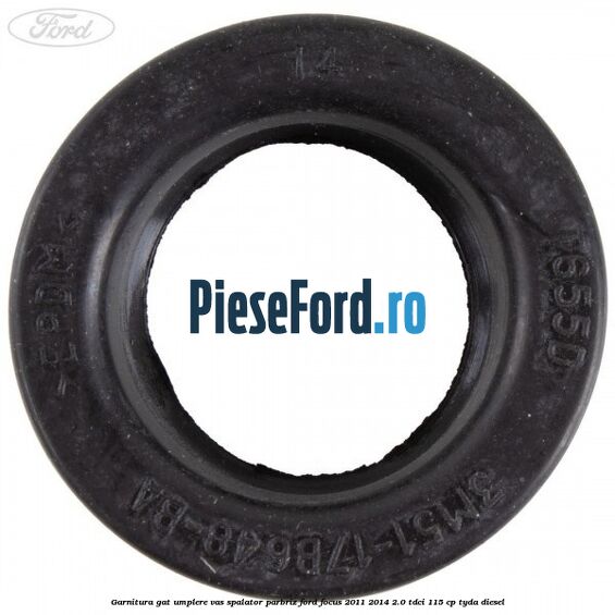Garnitura gat umplere vas spalator parbriz Ford Focus 2011-2014 2.0 TDCi 115 cp Garnitura gat umplere vas spalator parbriz Ford Focus 2011-2014 2.0 TDCi 115 cp TYDA diesel