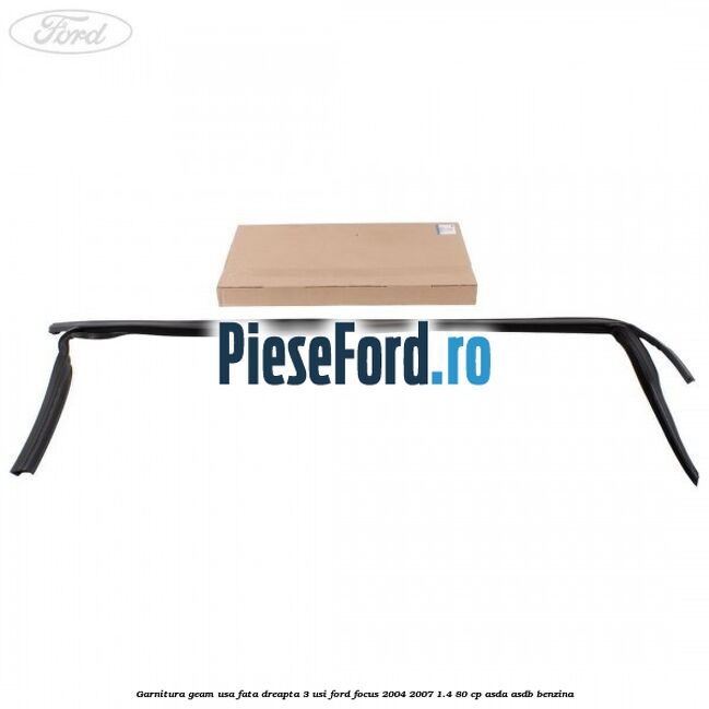 Garnitura geam usa fata dreapta 3 usi Ford Focus 2004-2007 1.4 80 cp Garnitura geam usa fata dreapta 3 usi Ford Focus 2004-2007 1.4 80 cp ASDA, ASDB benzina