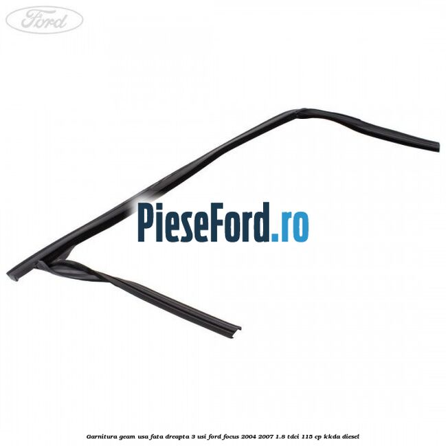 Garnitura geam usa fata dreapta 3 usi Ford Focus 2004-2007 1.8 TDCi 115 cp Garnitura geam usa fata dreapta 3 usi Ford Focus 2004-2007 1.8 TDCi 115 cp KKDA diesel
