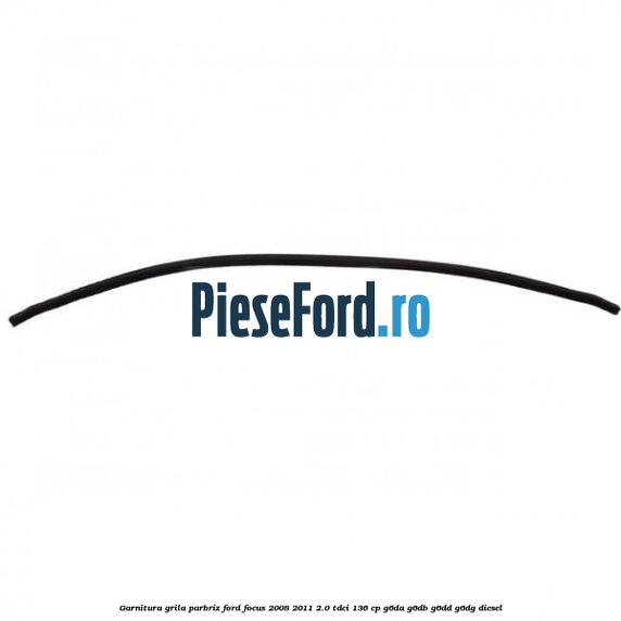 Garnitura grila parbriz Ford Focus 2008-2011 2.0 TDCi 136 cp G6DA, G6DB, G6DD, G6DG diesel