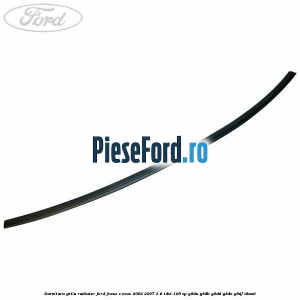 Garnitura grila radiator Ford Focus C-Max 2003-2007 1.6 TDCi 109 cp G8DA, G8DB, G8DD, G8DE, G8DF diesel