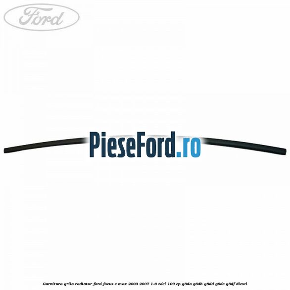 Garnitura grila radiator Ford Focus C-Max 2003-2007 1.6 TDCi 109 cp G8DA, G8DB, G8DD, G8DE, G8DF diesel