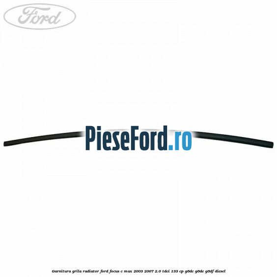 Garnitura grila radiator Ford Focus C-Max 2003-2007 2.0 TDCi 133 cp G6DC, G6DE, G6DF diesel