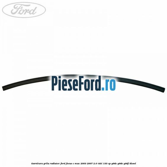 Garnitura grila radiator Ford Focus C-Max 2003-2007 2.0 TDCi 133 cp G6DC, G6DE, G6DF diesel