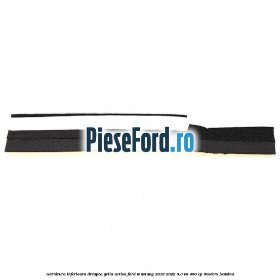 Garnitura inferioara dreapta grila activa Ford Mustang 2018-2022 5.0 V8 450 cp 50SDEM benzina