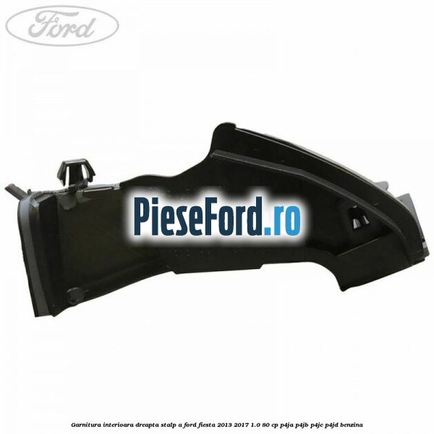 Garnitura interioara dreapta stalp A Ford Fiesta 2013-2017 1.0 80 cp P4JA, P4JB, P4JC, P4JD benzina