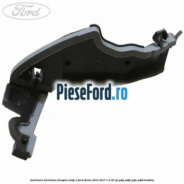 Garnitura interioara dreapta stalp A Ford Fiesta 2013-2017 1.0 80 cp P4JA, P4JB, P4JC, P4JD benzina