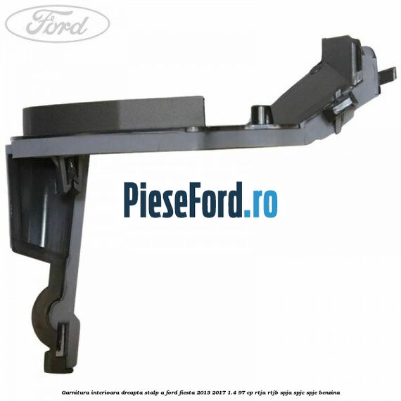 Garnitura interioara dreapta stalp A Ford Fiesta 2013-2017 1.4 97 cp RTJA, RTJB, SPJA, SPJC, SPJE benzina
