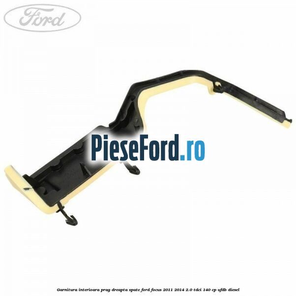 Garnitura interioara prag dreapta spate Ford Focus 2011-2014 2.0 TDCi 140 cp UFDB diesel