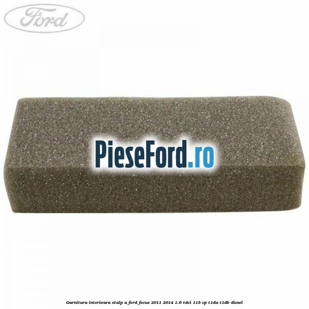 Garnitura interioara stalp A Ford Focus 2011-2014 1.6 TDCi 115 cp T1DA, T1DB diesel