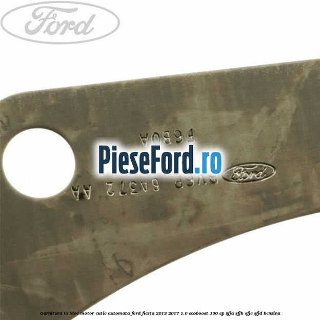 Garnitura la bloc motor cutie automata Ford Fiesta 2013-2017 1.0 EcoBoost 100 cp SFJA, SFJB, SFJC, SFJD benzina