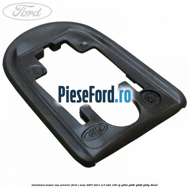 Garnitura maner usa exterior Ford C-Max 2007-2011 2.0 TDCi 136 cp G6DA, G6DB, G6DD, G6DG diesel