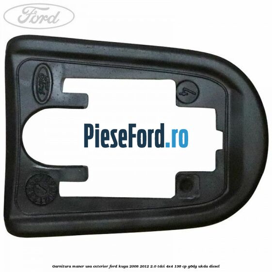 Garnitura maner usa exterior Ford Kuga 2008-2012 2.0 TDCi 4x4 136 cp G6DG, UKDA diesel