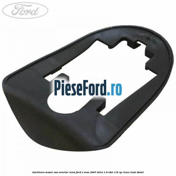 Garnitura maner usa exterior mica Ford S-Max 2007-2014 1.6 TDCi 115 cp T1WA, T1WB diesel