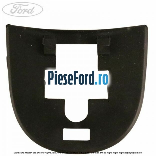 Garnitura maner usa exterior spre fata Ford Transit Connect 2002-2014 1.8 TDCi 90 cp HCPA, HCPB, HCPC, HCPD, P9PA diesel