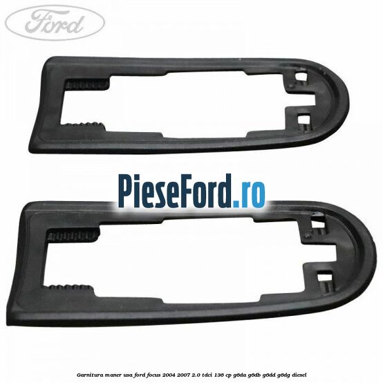 Garnitura maner usa Ford Focus 2004-2007 2.0 TDCi 136 cp G6DA, G6DB, G6DD, G6DG diesel