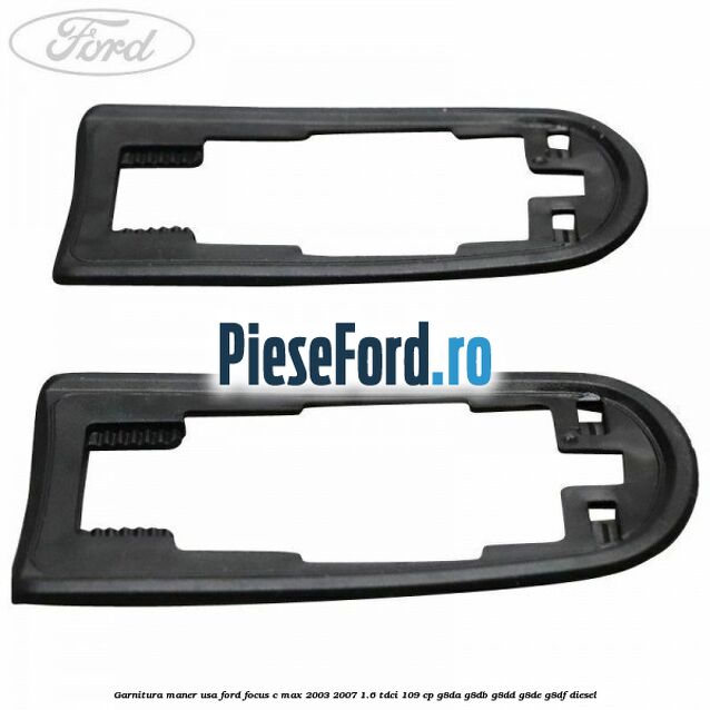 Garnitura maner usa Ford Focus C-Max 2003-2007 1.6 TDCi 109 cp G8DA, G8DB, G8DD, G8DE, G8DF diesel