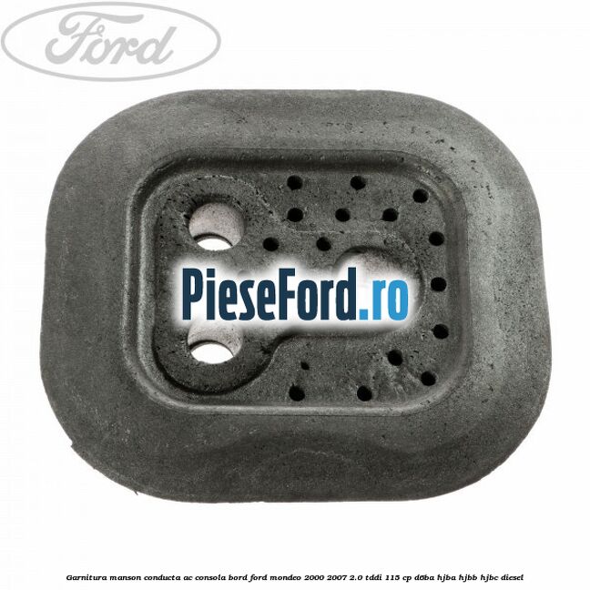 Garnitura, manson conducta AC consola bord Ford Mondeo 2000-2007 2.0 TDDI 115 cp D6BA, HJBA, HJBB, HJBC diesel