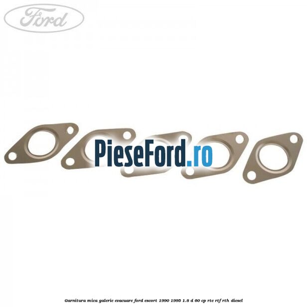 Garnitura mica galerie evacuare Ford Escort 1990-1995 1.8 D 60 cp RTE, RTF, RTH diesel