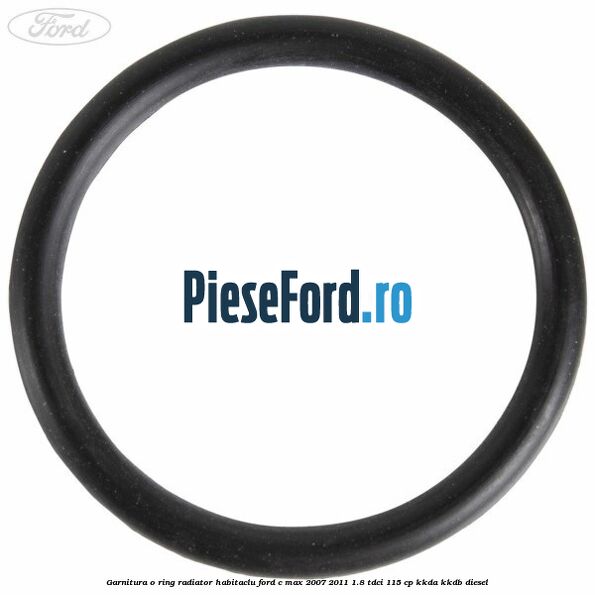 Garnitura, o ring radiator habitaclu Ford C-Max 2007-2011 1.8 TDCi 115 cp KKDA, KKDB diesel