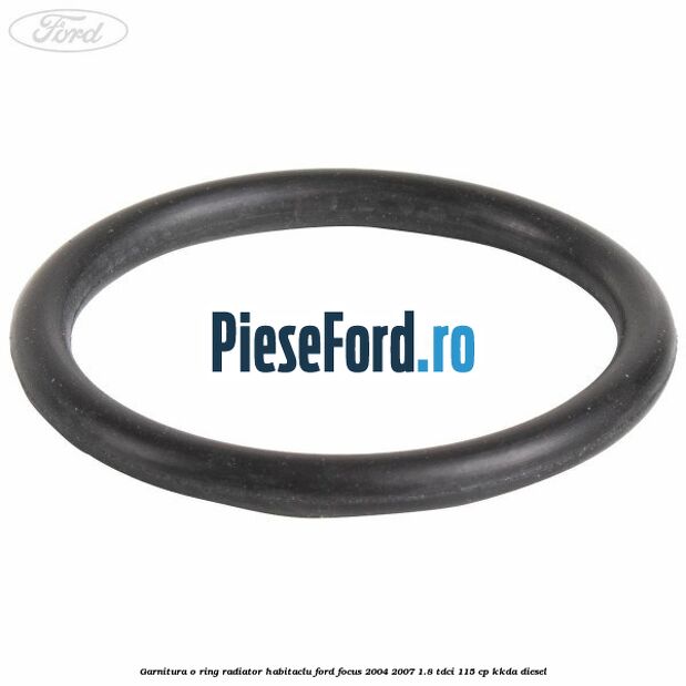 Garnitura, o ring radiator habitaclu Ford Focus 2004-2007 1.8 TDCi 115 cp KKDA diesel