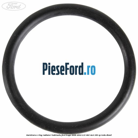 Garnitura, o ring radiator habitaclu Ford Kuga 2008-2012 2.0 TDCI 4x4 163 cp TXDA diesel