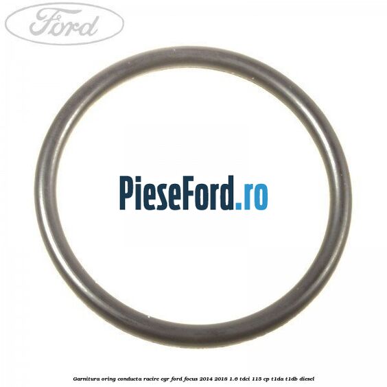 Garnitura oring conducta racire EGR Ford Focus 2014-2018 1.6 TDCi 115 cp T1DA, T1DB diesel