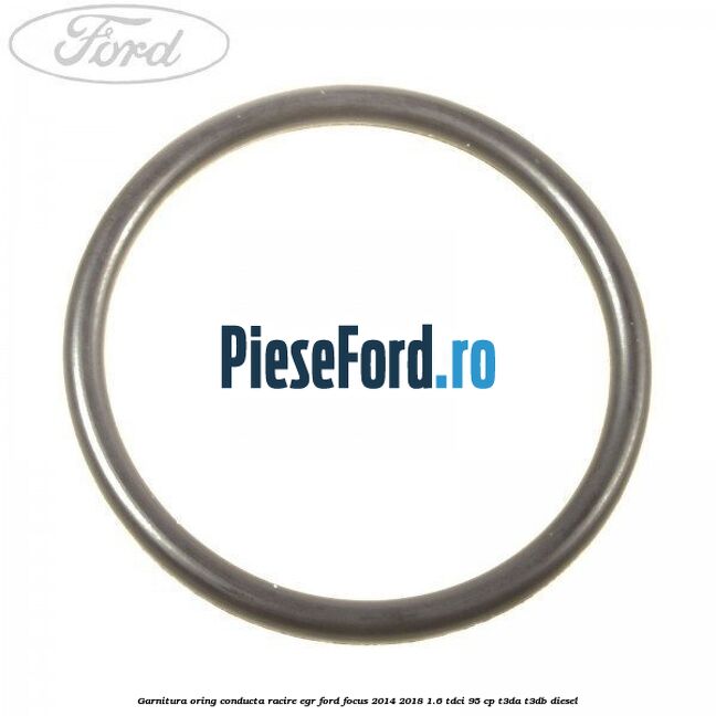 Garnitura oring conducta racire EGR Ford Focus 2014-2018 1.6 TDCi 95 cp T3DA, T3DB diesel