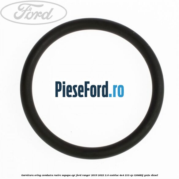 Garnitura oring conducta racire supapa EGR Ford Ranger 2019-2022 2.0 EcoBlue 4x4 213 cp T20DD0J, YN2X diesel