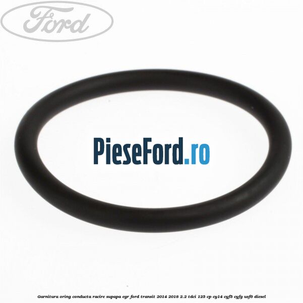 Garnitura oring conducta racire supapa EGR Ford Transit 2014-2018 2.2 TDCi 125 cp CY14, CYF5, CYFG, USF6 diesel