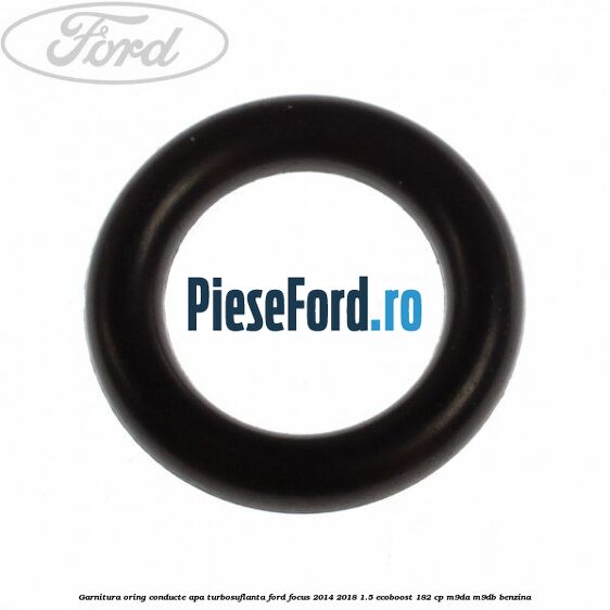 Garnitura oring conducte apa turbosuflanta Ford Focus 2014-2018 1.5 EcoBoost 182 cp M9DA, M9DB benzina