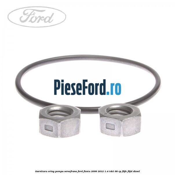Garnitura oring pompa servofrana Ford Fiesta 2008-2012 1.4 TDCi 68 cp F6JB, F6JD diesel