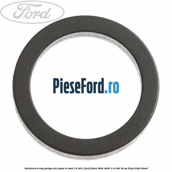 Garnitura oring pompa ulei pana in anul 12/2011 Ford Fiesta 2002-2005 1.6 TDCi 90 cp HHJA, HHJB diesel