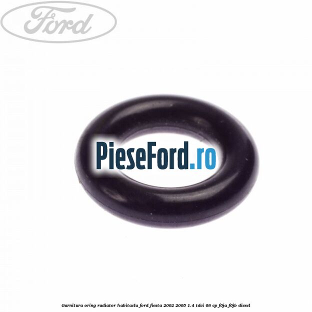 Garnitura, oring radiator habitaclu Ford Fiesta 2002-2005 1.4 TDCi 68 cp F6JA, F6JB diesel