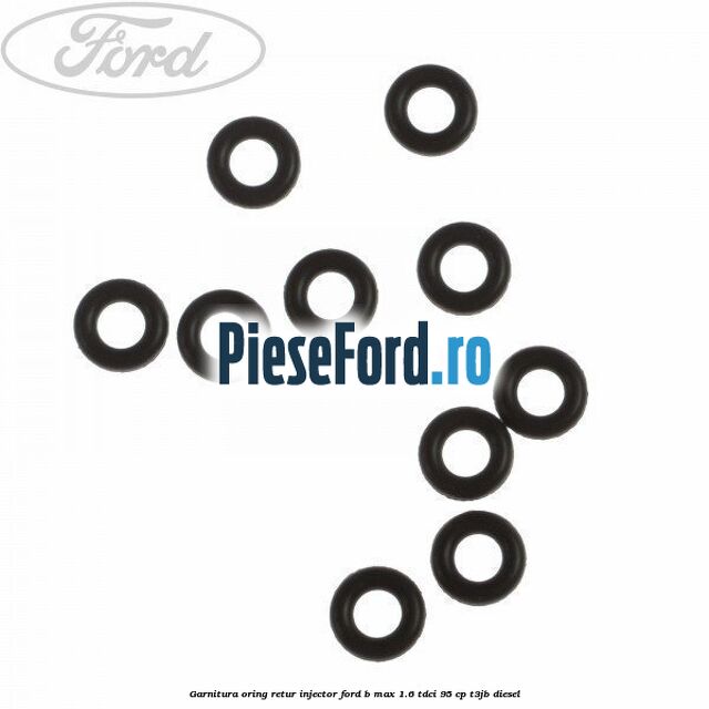 Garnitura oring retur injector Ford B-Max 1.6 TDCi 95 cp T3JB diesel