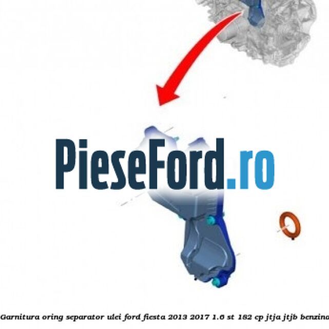 Garnitura oring separator ulei Ford Fiesta 2013-2017 1.6 ST 182 cp Garnitura oring separator ulei Ford Fiesta 2013-2017 1.6 ST 182 cp JTJA, JTJB benzina