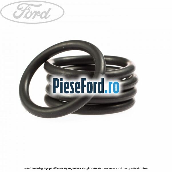 Garnitura oring supapa eliberare supra presiune ulei Ford Transit 1994-2000 2.5 DI  76 cp 4HB, 4HC diesel