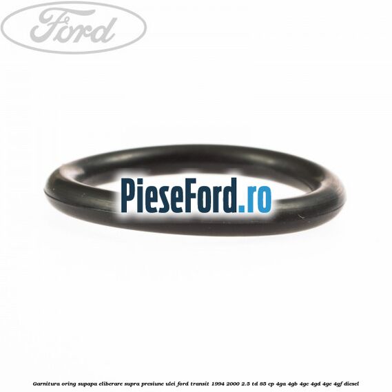 Garnitura oring supapa eliberare supra presiune ulei Ford Transit 1994-2000 2.5 TD 85 cp 4GA, 4GB, 4GC, 4GD, 4GE, 4GF diesel
