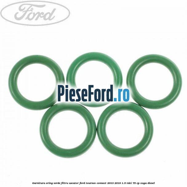 Garnitura, oring verde filtru uscator Ford Tourneo Connect 2013-2018 1.5 TDCi 75 cp XUGA diesel