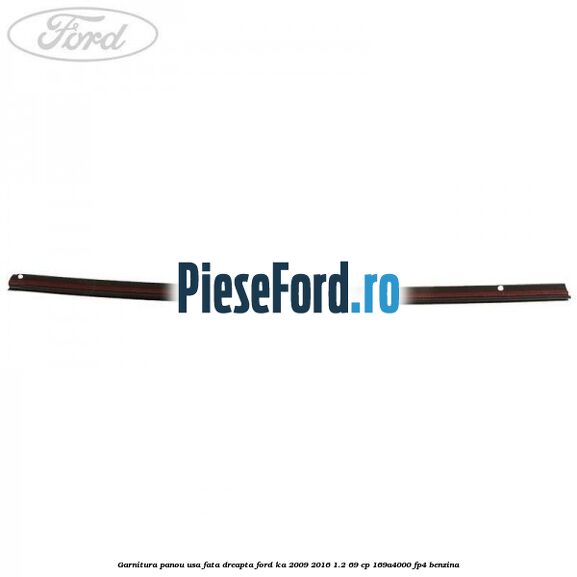 Garnitura panou usa fata dreapta Ford Ka 2009-2016 1.2 69 cp 169A4000, FP4 benzina