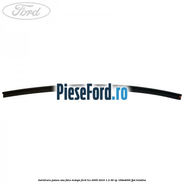 Garnitura panou usa fata stanga Ford Ka 2009-2016 1.2 69 cp 169A4000, FP4 benzina