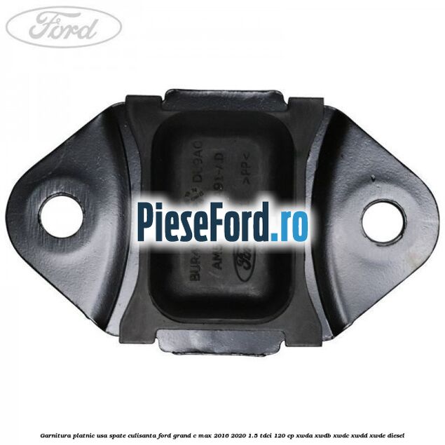 Garnitura platnic usa spate culisanta Ford Grand C-Max 2016-2020 1.5 TDCi 120 cp XWDA, XWDB, XWDC, XWDD, XWDE diesel