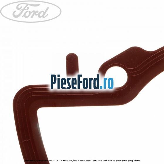 Garnitura, pompa apa an 01/2011-10/2014 Ford C-Max 2007-2011 2.0 TDCi 133 cp G6DC, G6DE, G6DF diesel